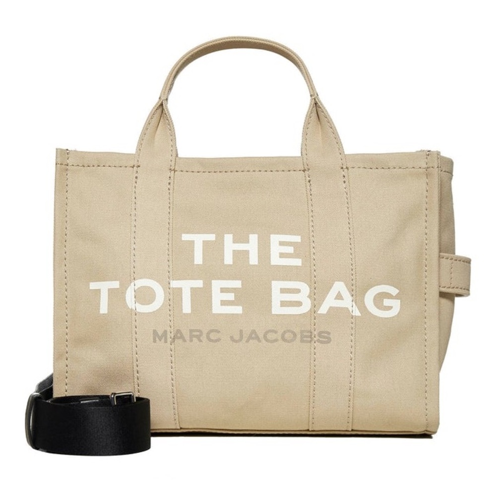 Marc Jacobs Small Traveler Canvas Tote BEIGE